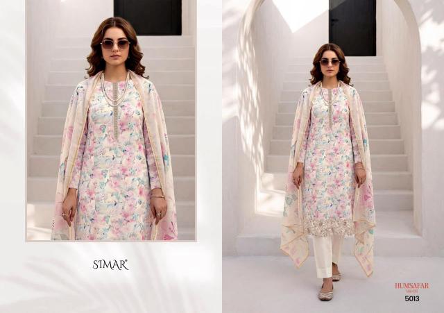 Glossy simar humsafar vol 05 dress materials wholesalers